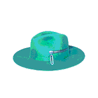 Hatgods fedora megazip hatgods zipfedora Sticker