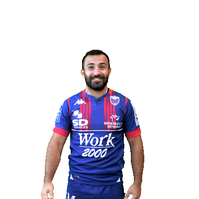 Sticker Rugbyman Sticker by FCG Rugby