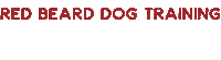 redbearddogtraining Sticker by Red Beard