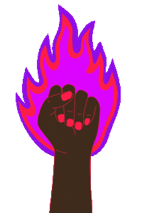 Feminist Blm Sticker by AllegriaBulgaria