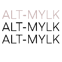 Oatmilk Almondmilk Sticker by Goodmylk co