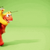 Lets Go Running GIF by Claynosaurz