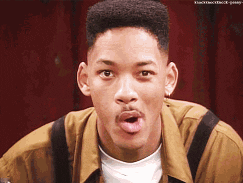 News MEI - Edição 20 - GIF do Will Smith, com seu personagem de Um Maluco no Pedaço, colocando uma lupa em seu olho.