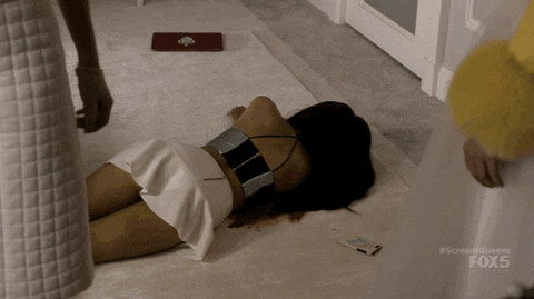 Ariana Grande Sleeping GIF by ScreamQueens