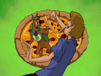 Scooby Doo Pizza GIF