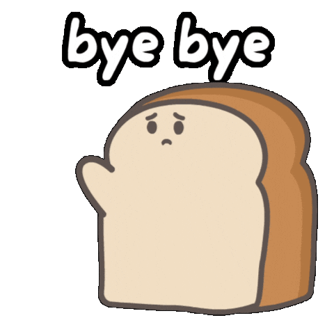 Sad Wave Sticker by Tasty Toastys