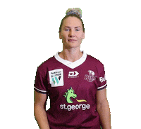 Dance Eyebrows Sticker by Reds Rugby