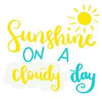 Sunny Day Sun Sticker