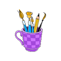 asyouwishpottery painting create mug maker Sticker