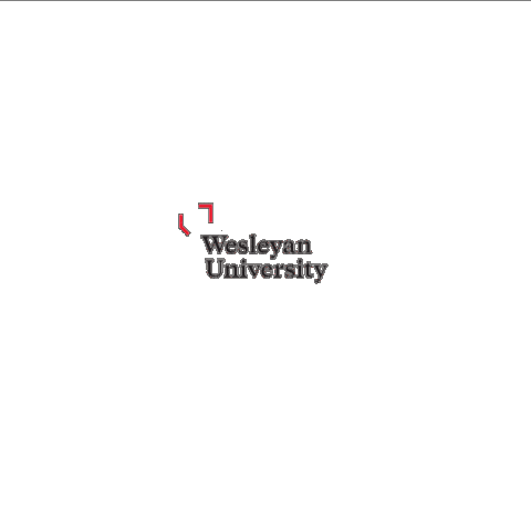Cardinal Sticker by Wesleyan University
