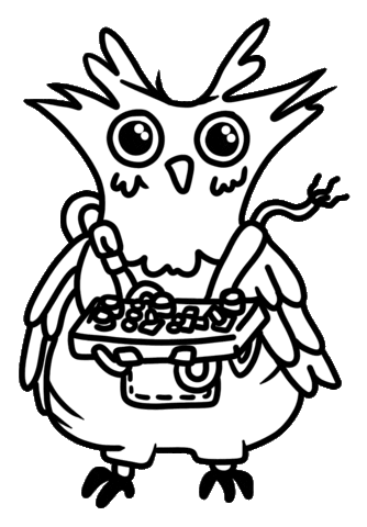 synthux giphyupload music mascot blink Sticker