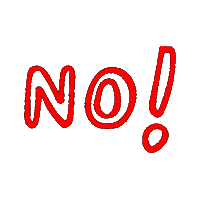 Ne No Sticker by Art2D2