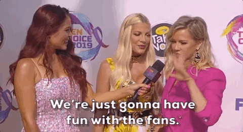 Teen Choice Awards Were Just Gonna Have Fun With The Fans GIF by FOX Teen Choice