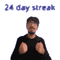 25 Day Streak Sticker