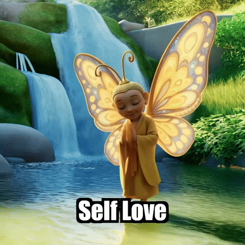 Self Love Acceptance GIF by BuddhaFlyJourney