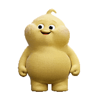 3D Flexing Sticker by Butter baby