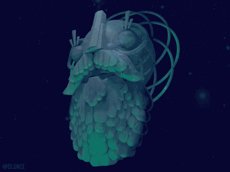 dlgnce giphyupload animation illustration space GIF