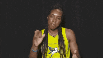 Excited Lets Go GIF by Dallas Wings