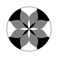 black and white art GIF by bigblueboo