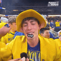 Go Blue College Basketball GIF by NCAA March Madness