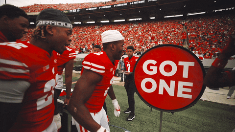 College Football Dancing GIF by Wisconsin Badgers