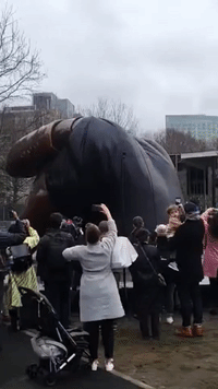 Boston Opens Sculpture Depicting MLK Jr and Coretta Scott King