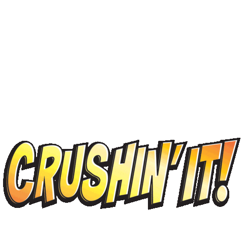 Crush Crushing It Sticker by Scentco Inc