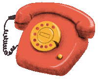 Vintage Phone Sticker