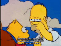 Sad Season 4 GIF by The Simpsons