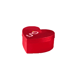 Valentines Day Heart Sticker by Huey Magoo's