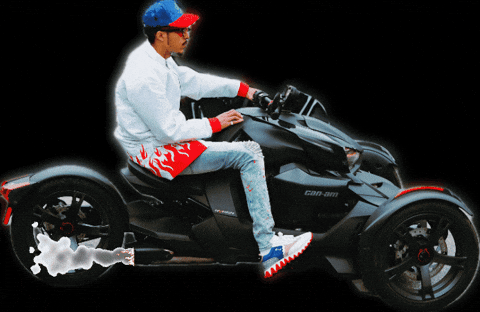 Junzie-J giphygifmaker giphyattribution motorcycle motorbike GIF