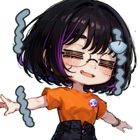 Scared Sticker