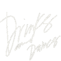 Drinks Calligraphy Sticker