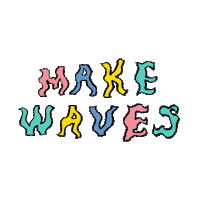 make a difference summer Sticker