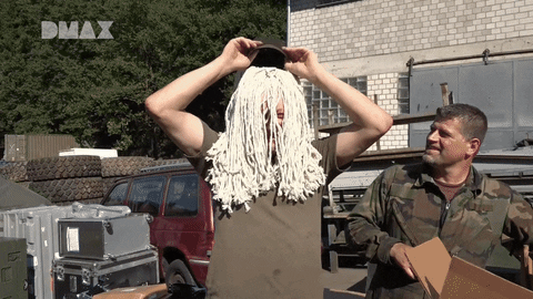 fun hair GIF