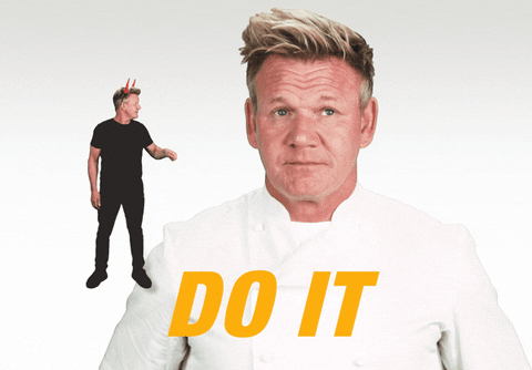 Do It Devil GIF by Gordon Ramsay