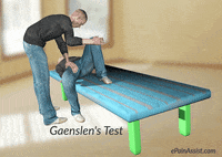 gaenslen's test GIF by ePainAssist