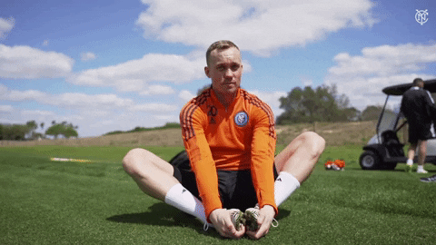 Stretching New York City Fc GIF by NYCFC