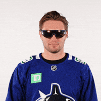 Hockey Player Sport GIF by Vancouver Canucks