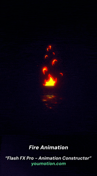 Animation Burning GIF by youmotion.com