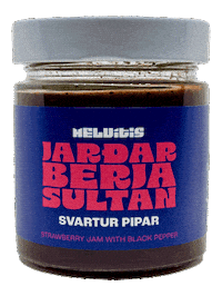 Strawberry Jam Sticker by Helvitis