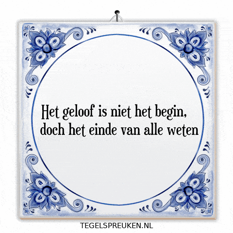 Wijsheid Begin GIF by Tegelspreuken.nl