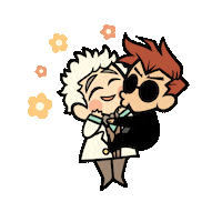 Good Omens Love Sticker by Kyra