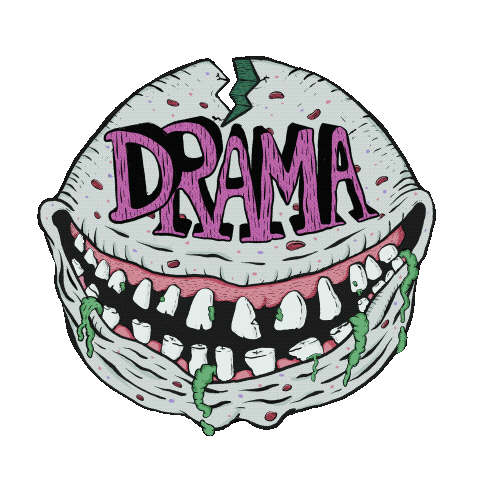 pie_ds giphyupload drama tea dramatic Sticker