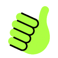 Thumb Thumbs Up Sticker by Today