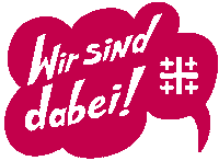 Festival Bubble Sticker by Deutscher Evangelischer Kirchentag