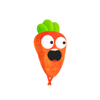 yurinrangel running vegan carrot corrida Sticker