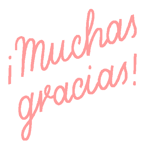 Muchas Gracias Sticker