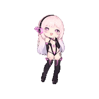 Moeflavor anime kawaii cosplay waifu Sticker