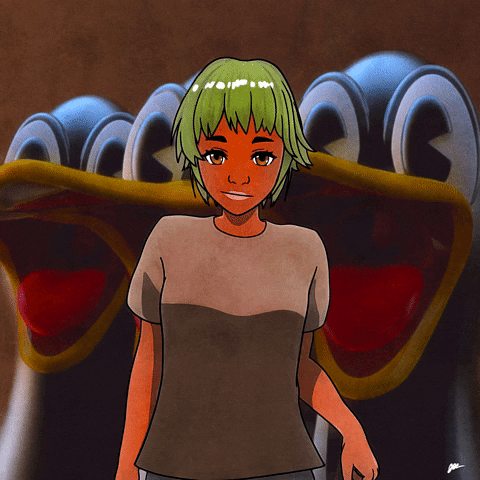surelo giphyupload anime girl duck GIF